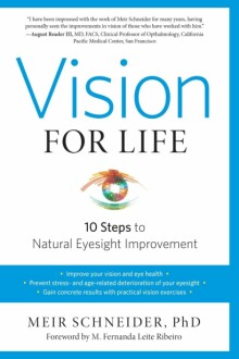 Cover of Vision for Life book showcasing its comprehensive approach to eyesight improvement