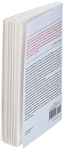 Side view of a book's back cover with text and barcode visible.