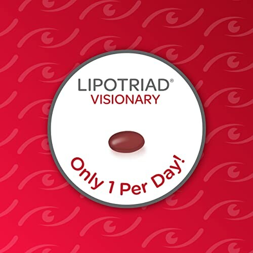 Lipotriad Visionary supplement, one pill per day.